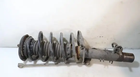 Front shock absorber with coil spring