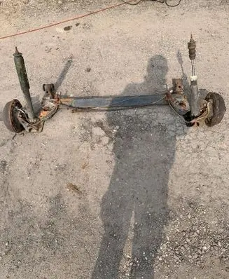 Opel Corsa B Rear axle beam 
