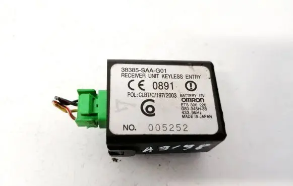 Honda Jazz Other control units/modules 38385saag01 38385-saa-g01