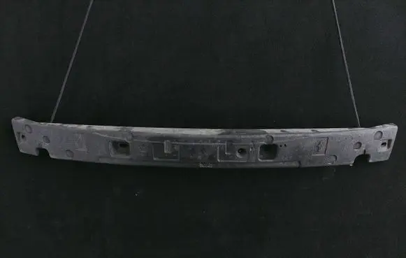 Front bumper foam support bar