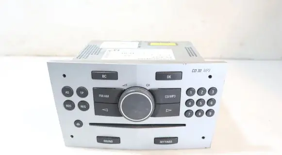 Opel Astra H Radio/GPS head unit trim 344183129