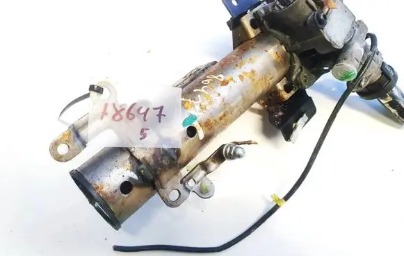 Steering wheel axle