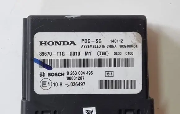 Honda CR-V Parking PDC control unit/module 39670T1GG010