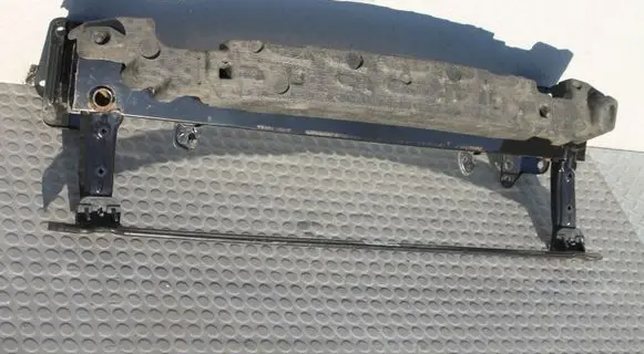 Front bumper support beam