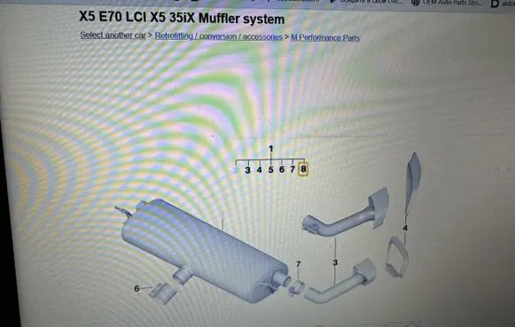 BMW X5 E70 Vacuum line/pipe/hose 11611727176