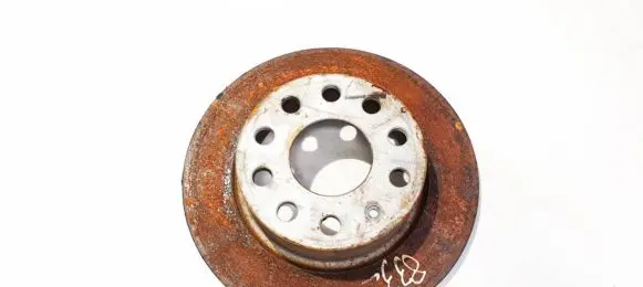 Skoda Octavia Mk2 (1Z) Rear brake disc neventiliuojamas