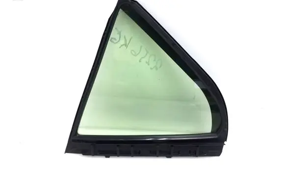 Rear vent window glass