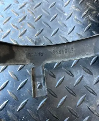 Opel Astra K Radiator support slam panel 13464012