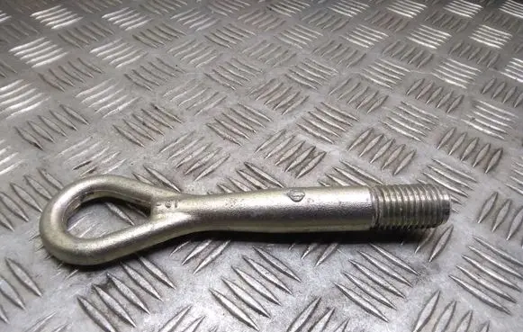 Towing hook eye