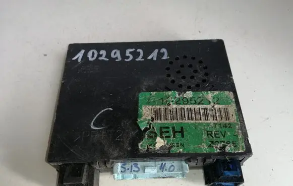 Opel Sintra Comfort/convenience module 10295212