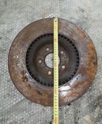Audi A6 S6 C7 4G Front brake disc