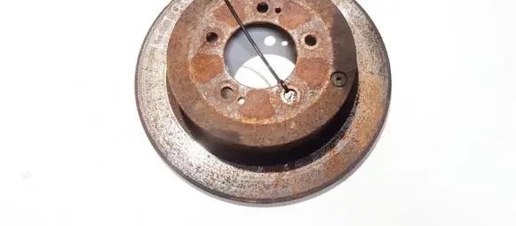Mitsubishi Outlander Rear brake disc neventiliuojamas