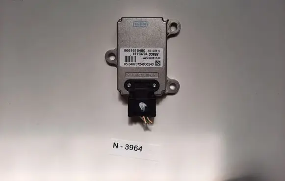 Peugeot 407 ESP acceleration yaw rate sensor 9661616480