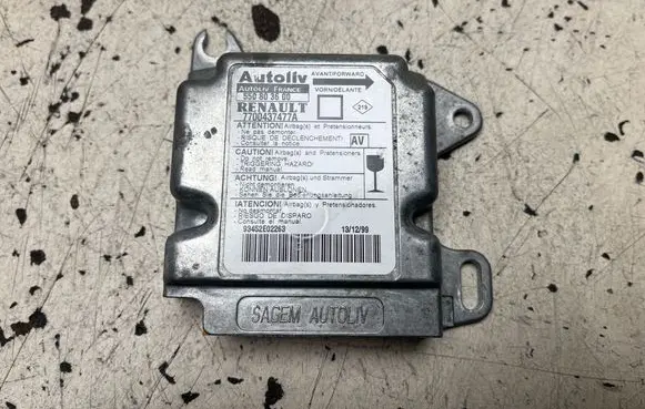 Renault Megane I Airbag control unit/module 550803600 93452E02263 7700437477A