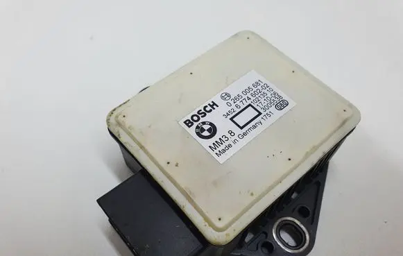 BMW 5 E60 E61 ESP acceleration yaw rate sensor 6774602 3452677460202
