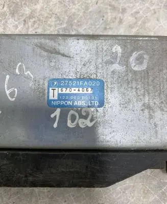 Subaru Impreza IV ABS control unit/module 27521FA020 120000B0191