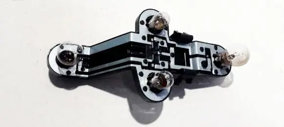 Volvo S60 Tail light bulb cover holder 15351