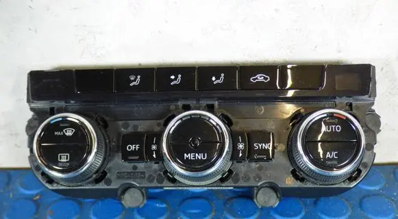 Skoda Octavia Mk3 (5E) Climate control/heater control trim CART5E0907044AJ 5E0907044AJ 5HB01326310