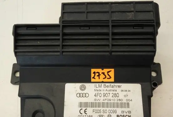 Audi A6 S6 C6 4F Other control units/modules 4F0907280