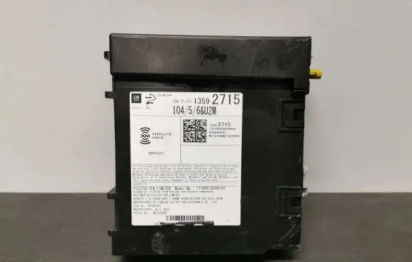 Cadillac ATS GPS navigation control unit/module 13592715