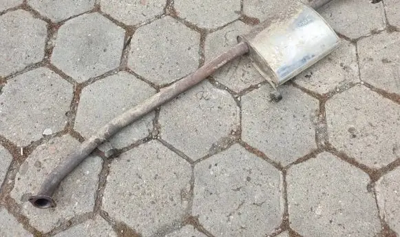 Opel Antara Middle muffler/silencer 