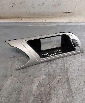 Audi A4 S4 B8 8K Radio/GPS head unit trim 8K1857186