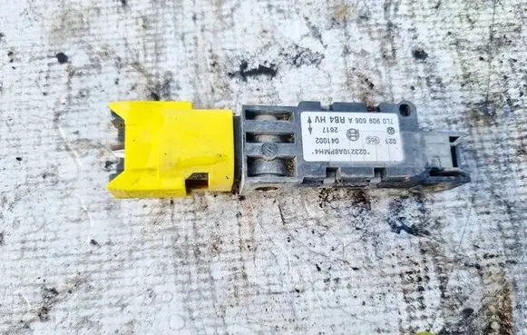 Airbag deployment crash/impact sensor