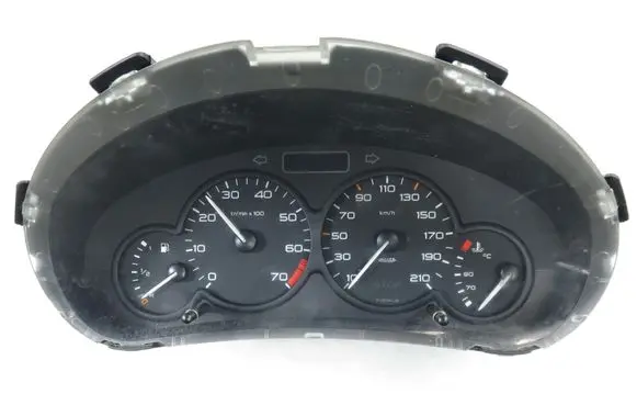 Peugeot 206 Speedometer (instrument cluster) 9656696180
