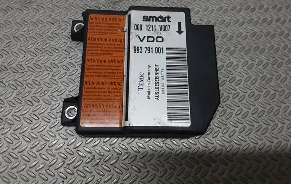 Smart ForTwo I Airbag control unit/module 0003027V005