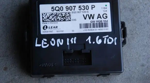 Seat Leon (5F) Gateway control module 5Q0907530P