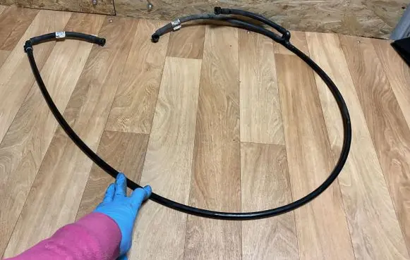 BMW 5 E60 E61 Headlight washer hose/pipe 7059207