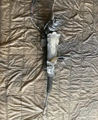 Volkswagen PASSAT B6 Steering rack 3C2423051N 1K2909144K