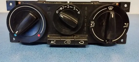 Ford Galaxy Climate control unit 7M5907049C