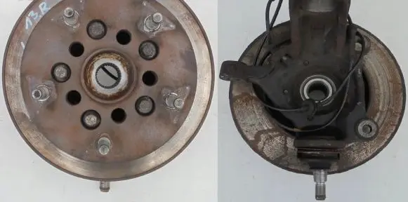 Ford Transit Rear wheel hub