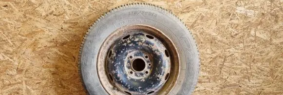 Citroen Berlingo R14 spare wheel 