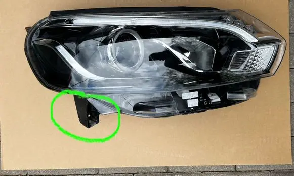 Toyota Proace Headlight/headlamp mounting bracket SU001A6090 9808237480
