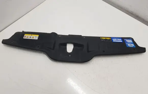 Engine bonnet/hood lock trim molding