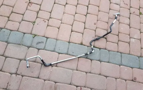 Audi A4 S4 B8 8K Air conditioning (A/C) pipe/hose 75TYS