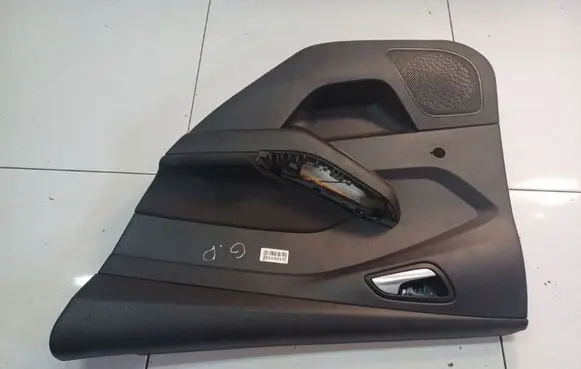 Rear door card panel trim