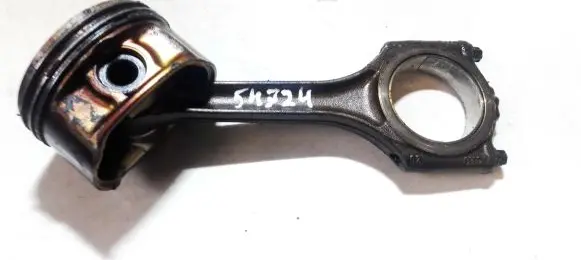 Piston with connecting rod