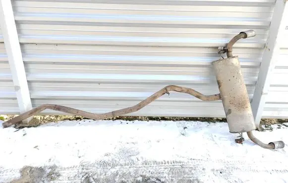 BMW X5 E70 Muffler/silencer 774235 7600219 E4083805