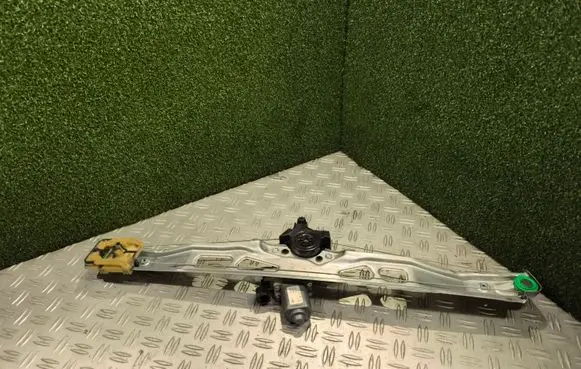 Front door window regulator with motor