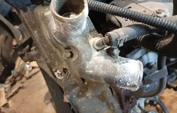Opel Zafira A Engine coolant pipe/hose