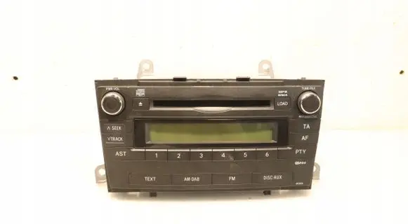 Toyota Avensis T270 Radio/GPS head unit trim 86120-05160