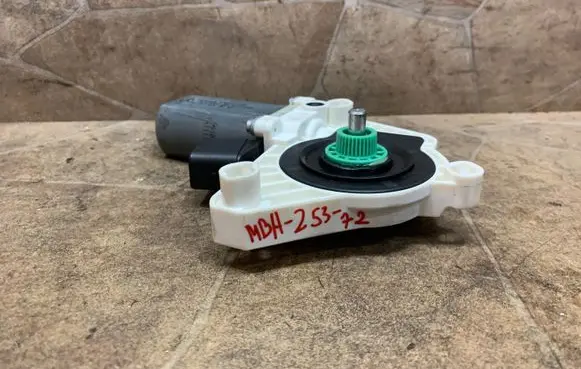 Front door window regulator motor