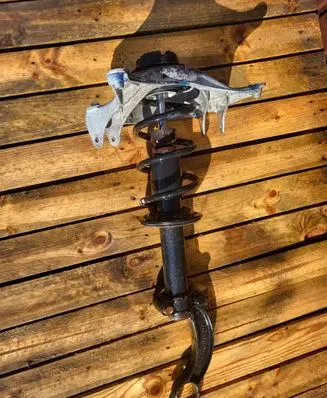 Audi A5 8T 8F Front shock absorber with coil spring 8T0413031AR