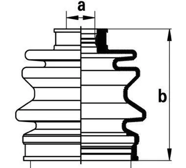 Suzuki Alto Front driveshaft J2868002