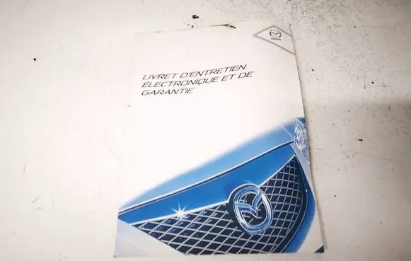Mazda 6 Owners service history hand book 
