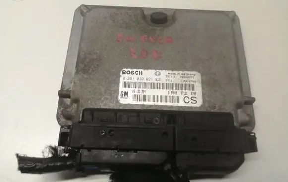Opel Zafira A Engine control unit/module 0281010021 991111 28SA222