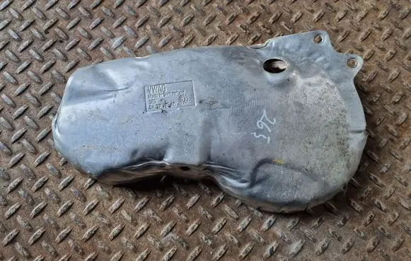 Heat shield in engine bay